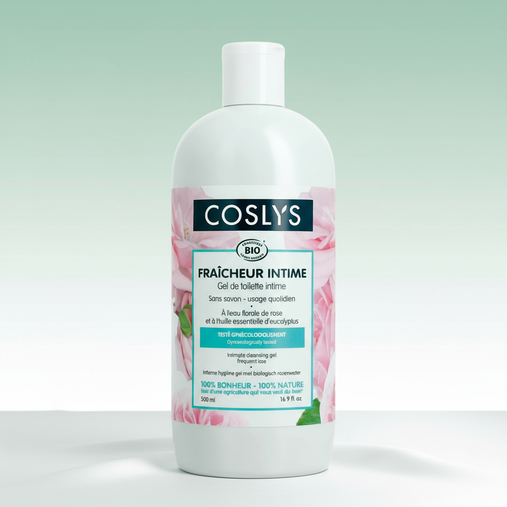 Coslys Gel intimo con Agua Floral de Rosas BIO 500ml