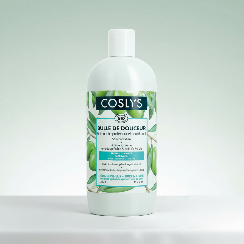Coslys Gel de Ducha Protector con Aceite de Oliva 500ml - COSLYS - cosmética natural