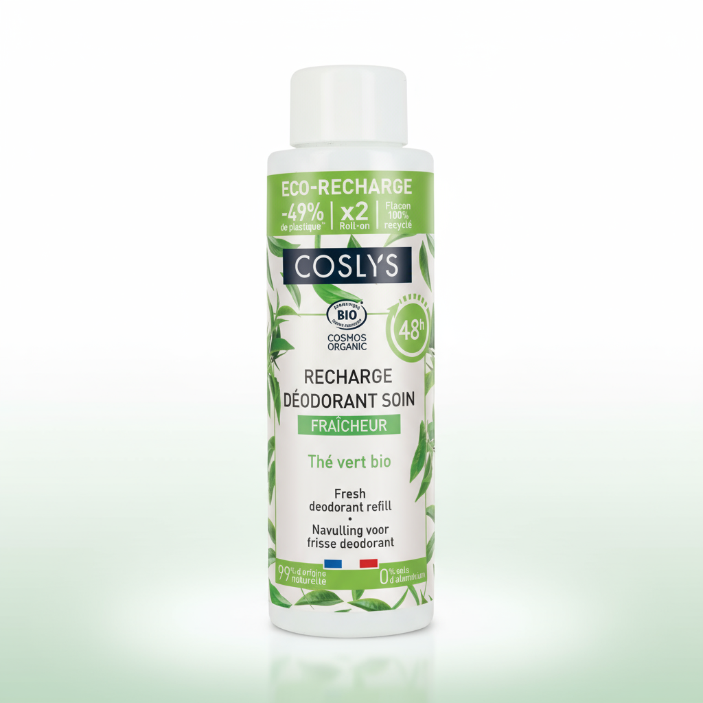 Coslys Recarga Desodorante Frescura Té Verde 100ml