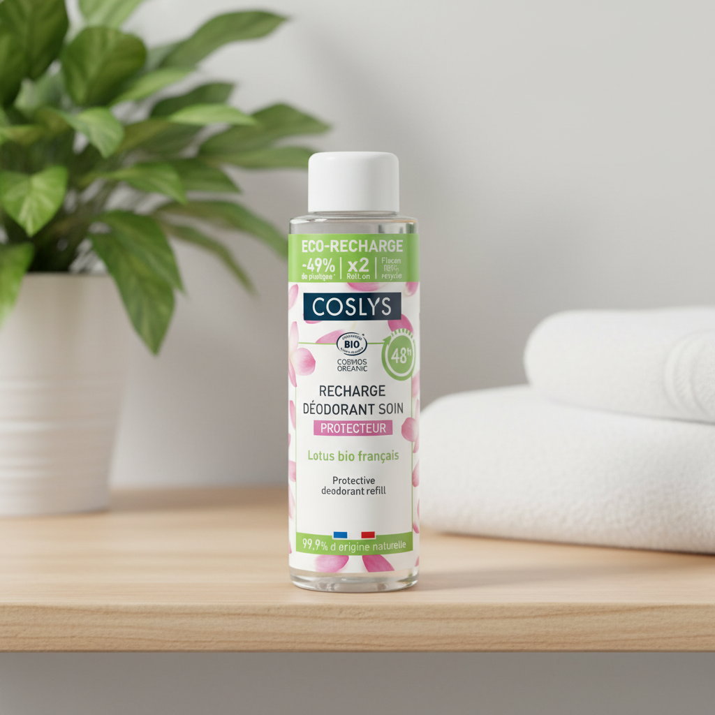 Coslys Recarga Desodorante Protector Flor de Loto 100ml - COSLYS - cosmética natural