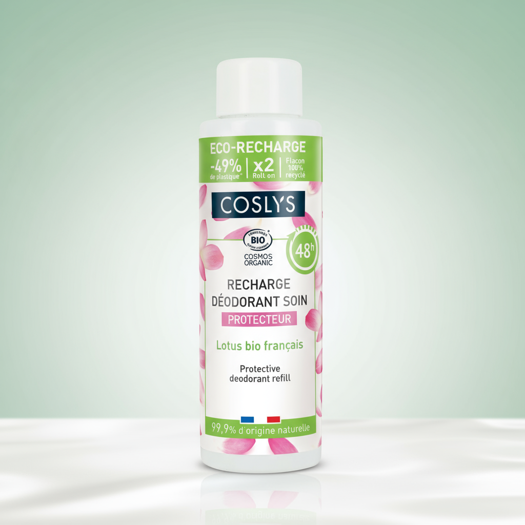 Coslys Recarga Desodorante Protector Flor de Loto 100ml - COSLYS - cosmética natural