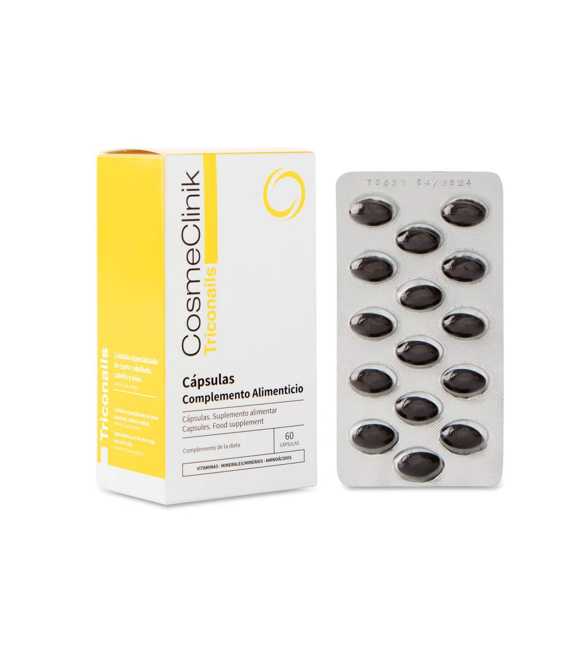 CosmeClinik Triconails Cápsulas. 60cap