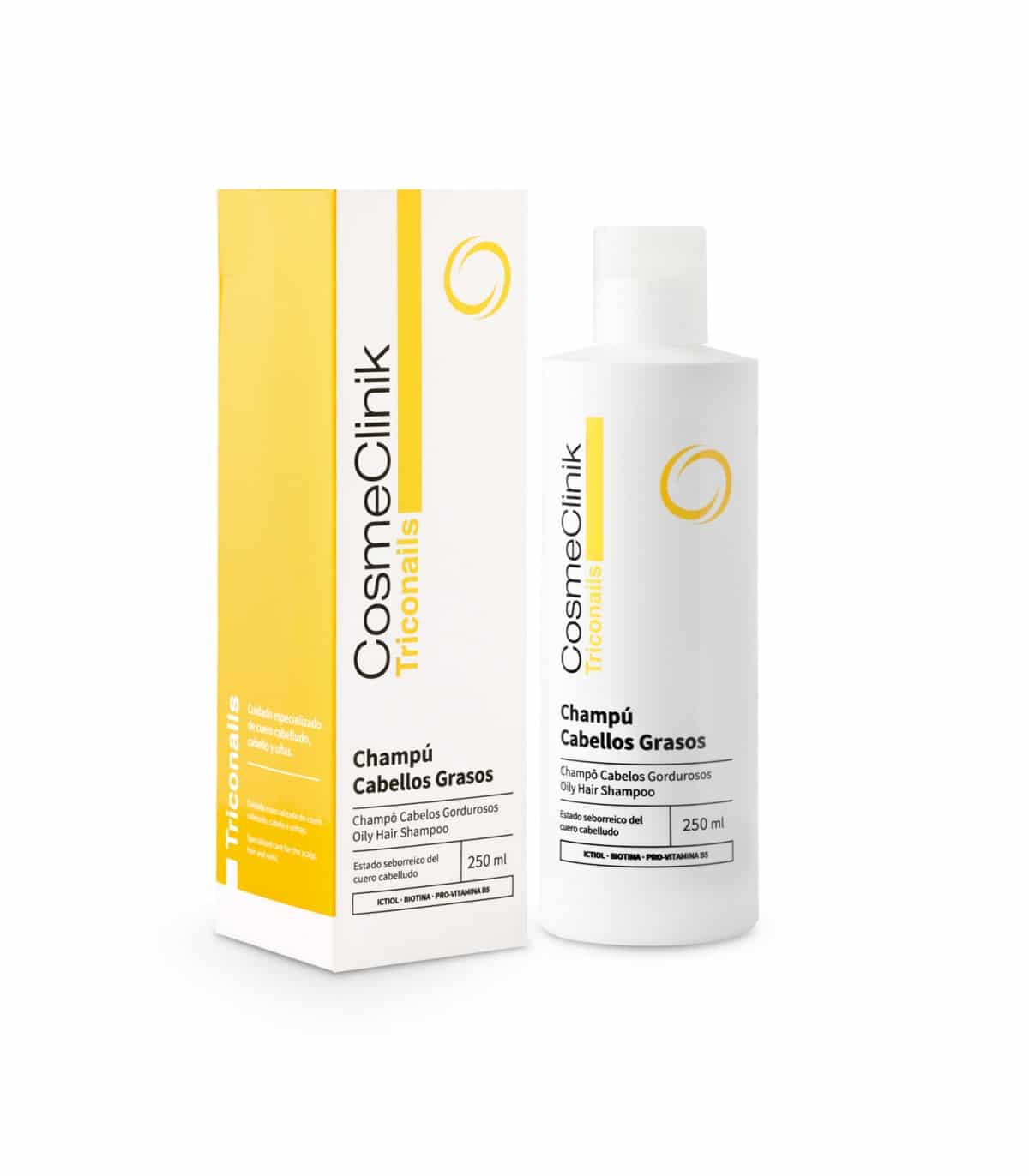CosmeClinik Triconails Champú Cabellos Grasos 250ml