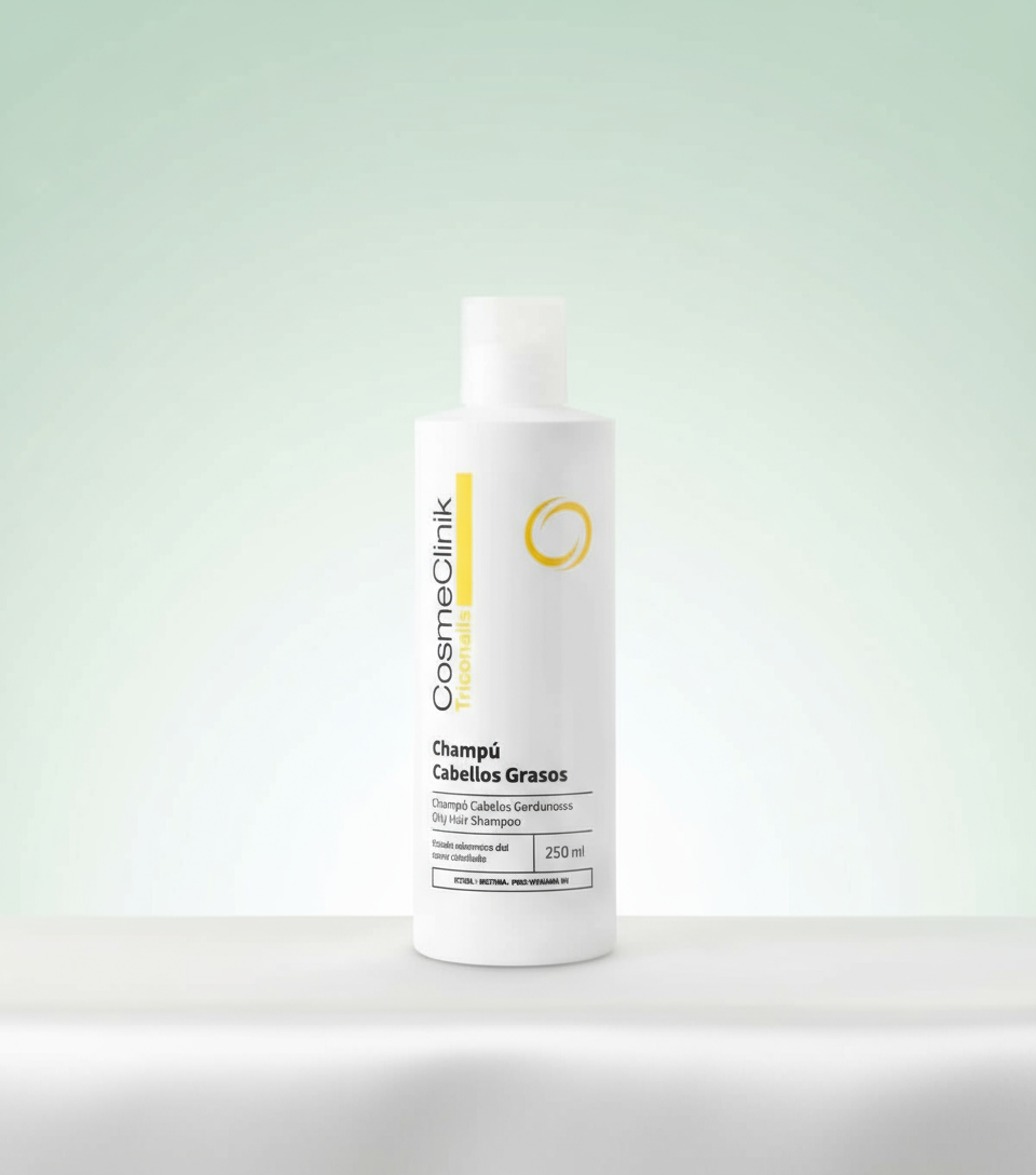 Syampu CosmeClinik Triconails untuk Rambut Berminyak 250ml - COSMECLINIK - kosmetik semula jadi