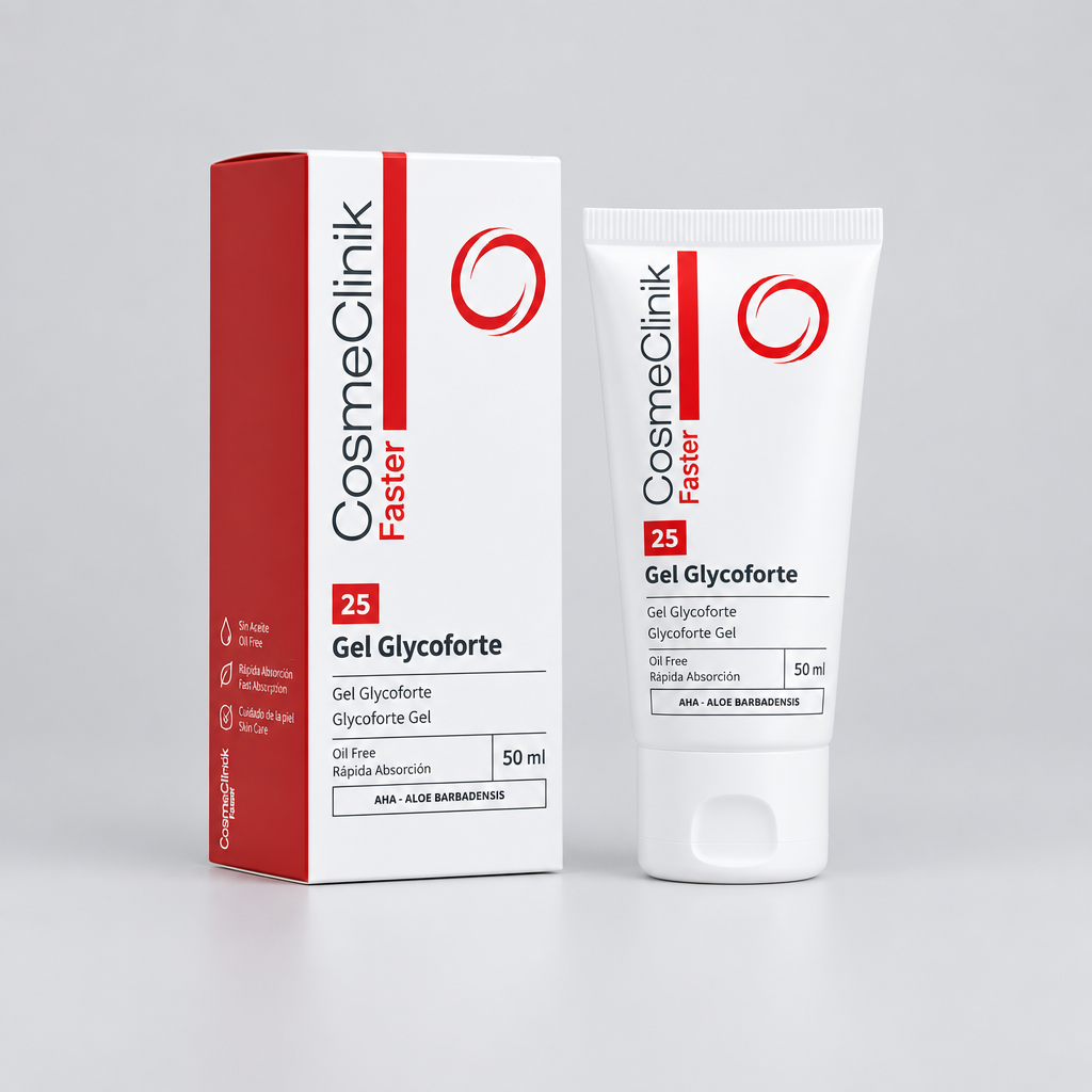 CosmeClinik Faster 25 Gel Glycoforte 50ml - COSMECLINIK - cosmética natural