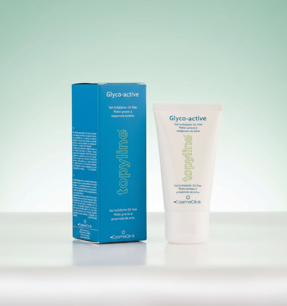 Gel exfoliant facial Cosmeclinik Topyline Glyco Active 50ml - COSMECLINIK - cosmetice naturale