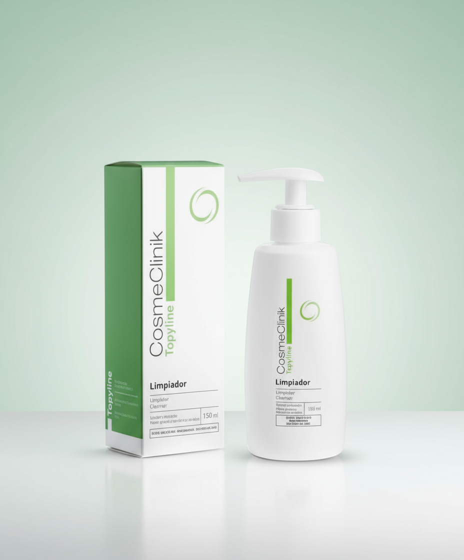 Cosmeclinik Topyline Limpiador Facial Acción Detergente 150ml