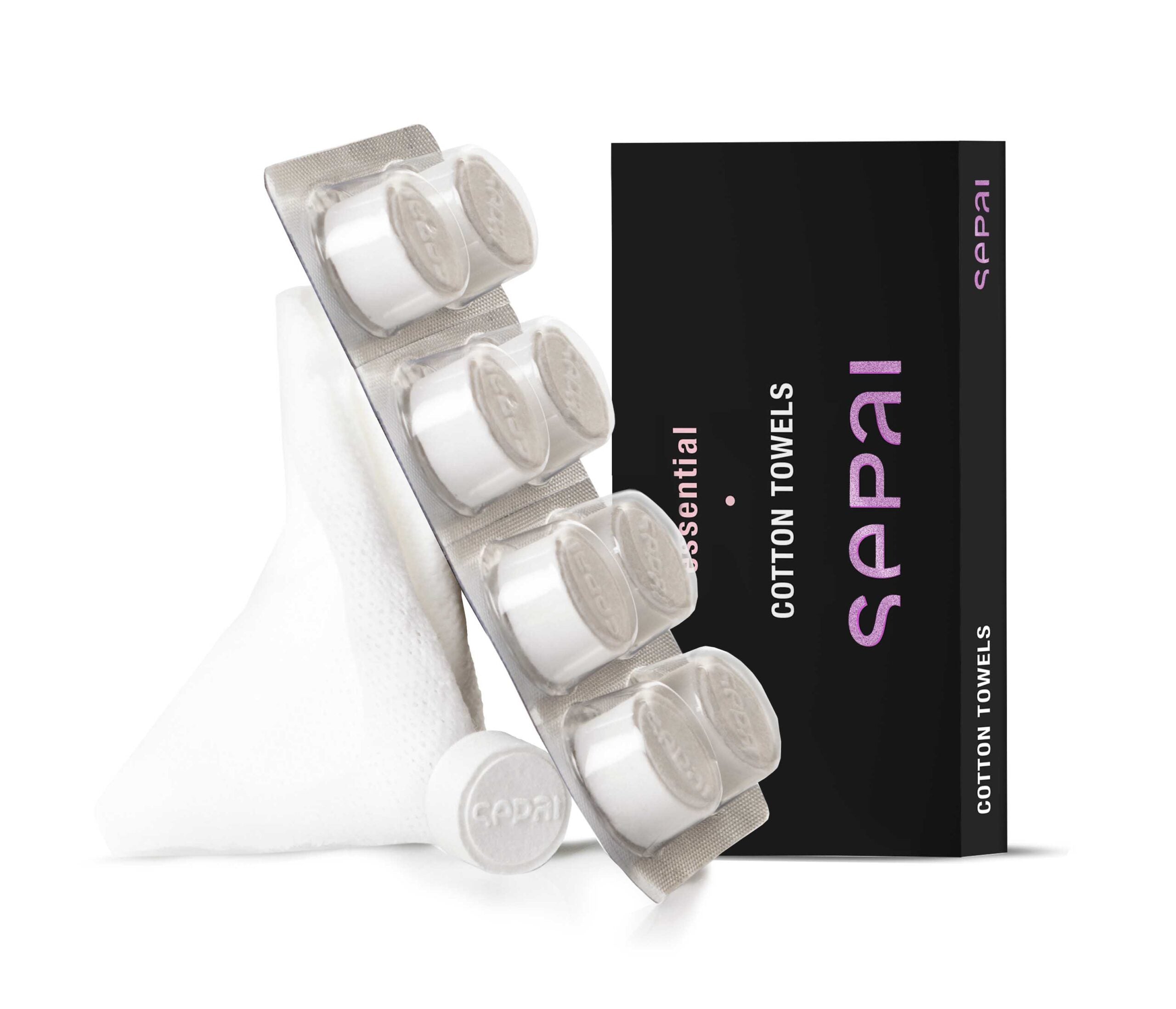 Sepai Toallas de Algodon Cotton Towels 8ud