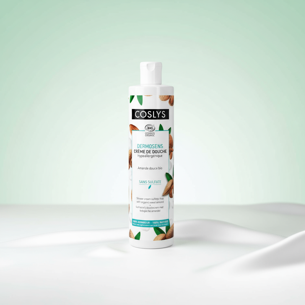 Coslys DERMOSENS Crema de Ducha Sin Sulfatos con Almendra 380ml