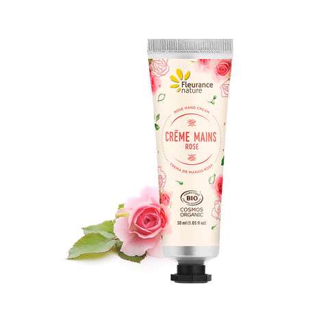 Fleurance Nature Crema de Manos de Rosa 30ml - FLEURANCE NATURE - cosmética natural