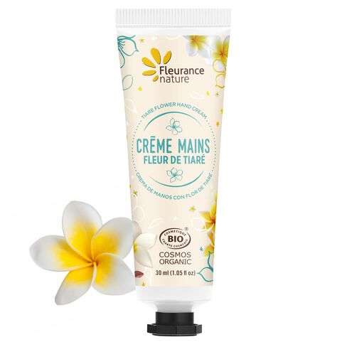 Fleurance Nature Crema de Manos de Flor de Tiaré 30ml - FLEURANCE NATURE - cosmética natural