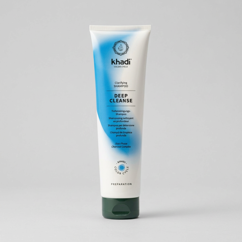 Khadi Champú Deep Cleanse de Carbón Activo 150ml - KHADI - cosmética