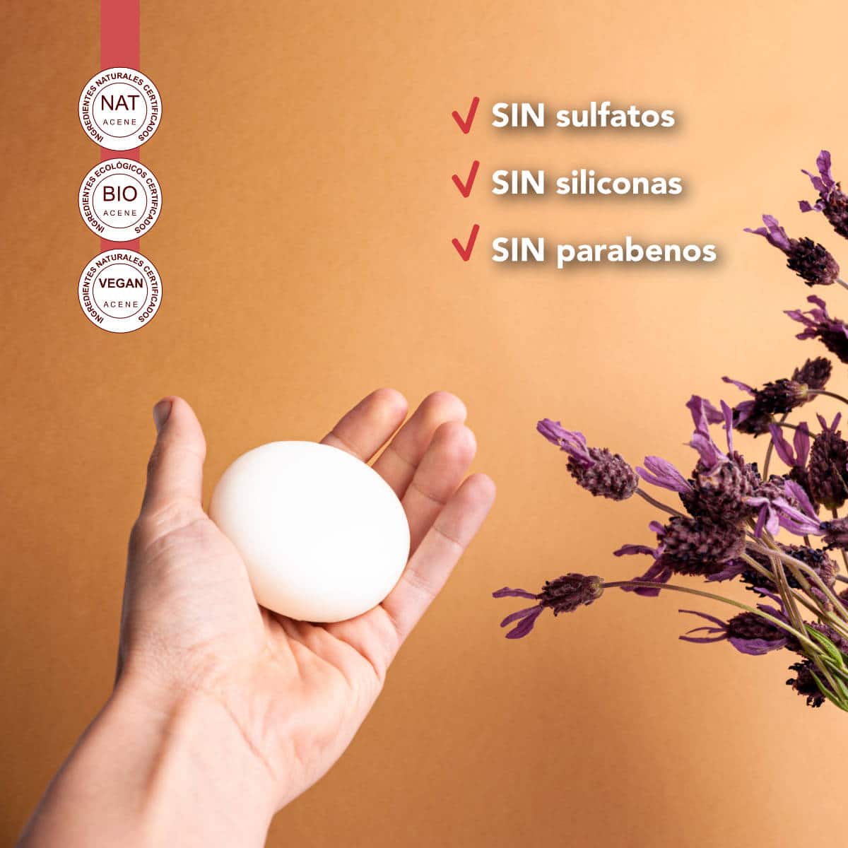 Dehesia Acondicionador Sólido BIO con Almendras y Lavanda
