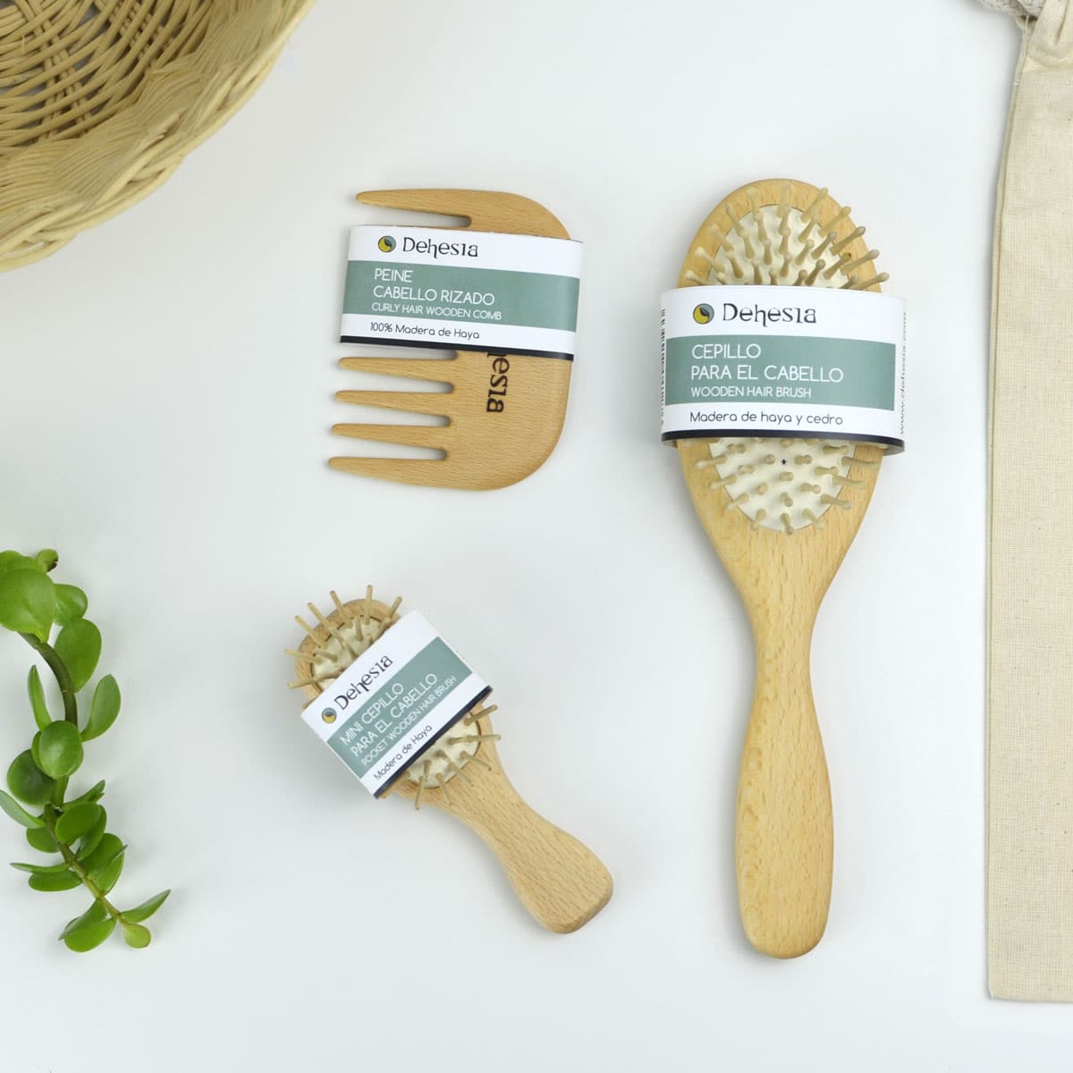 Dehesia Peine Afro de Madera