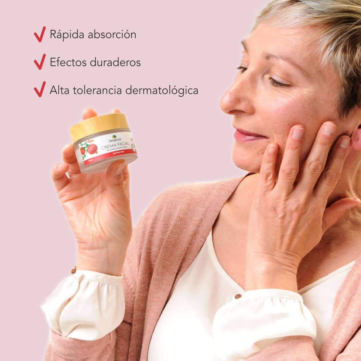 Dehesia Crema Facial Nutritiva BIO con Granada y Manzanilla 50ml