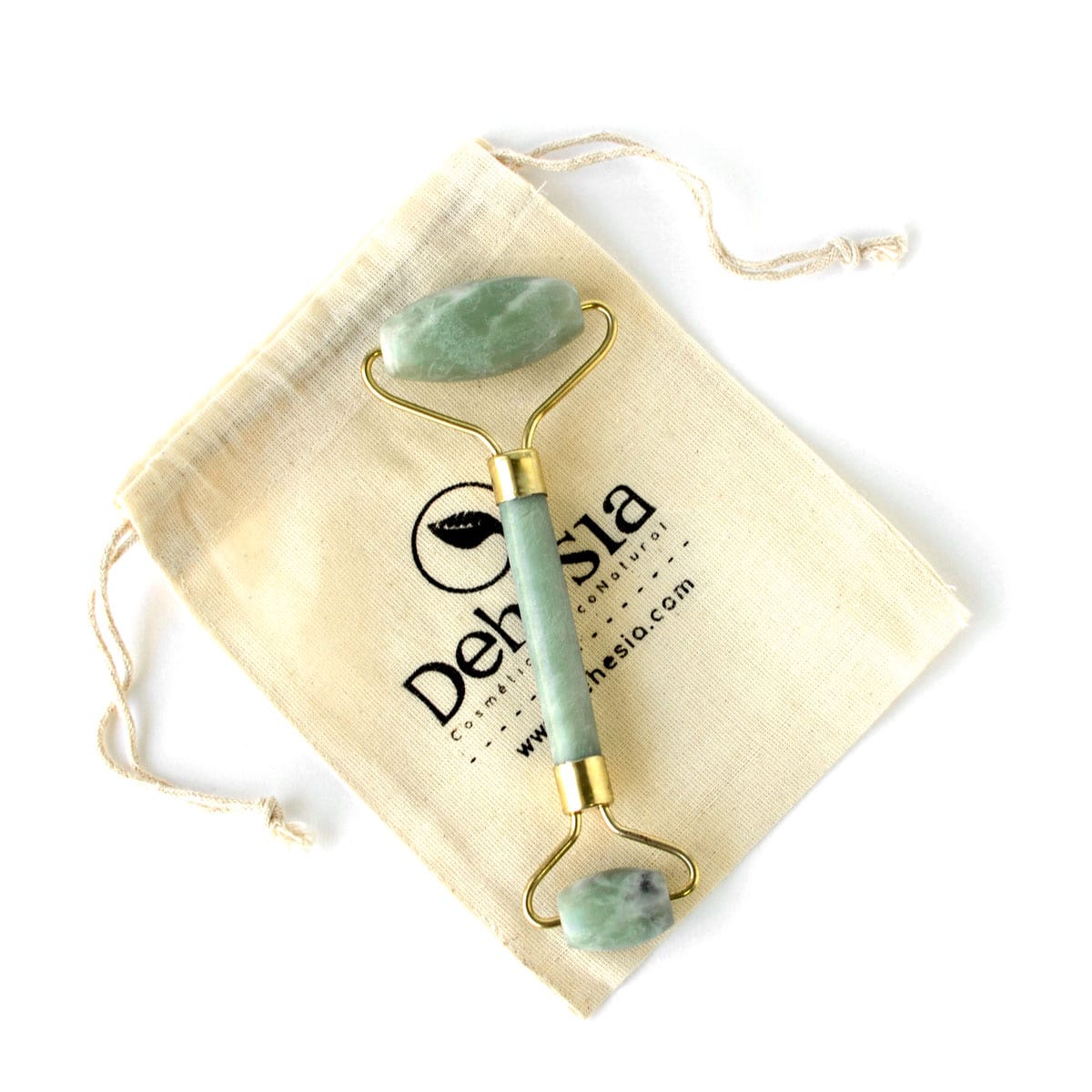 Dehesia Rodillo Facial de Jade para Masaje Facial