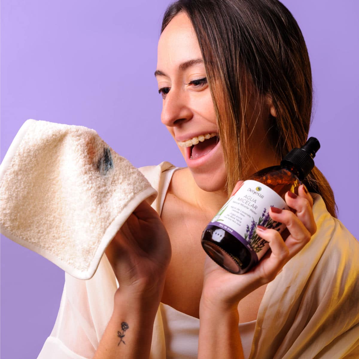 Dehesia Toallita Facial 100% Algodón Orgánico