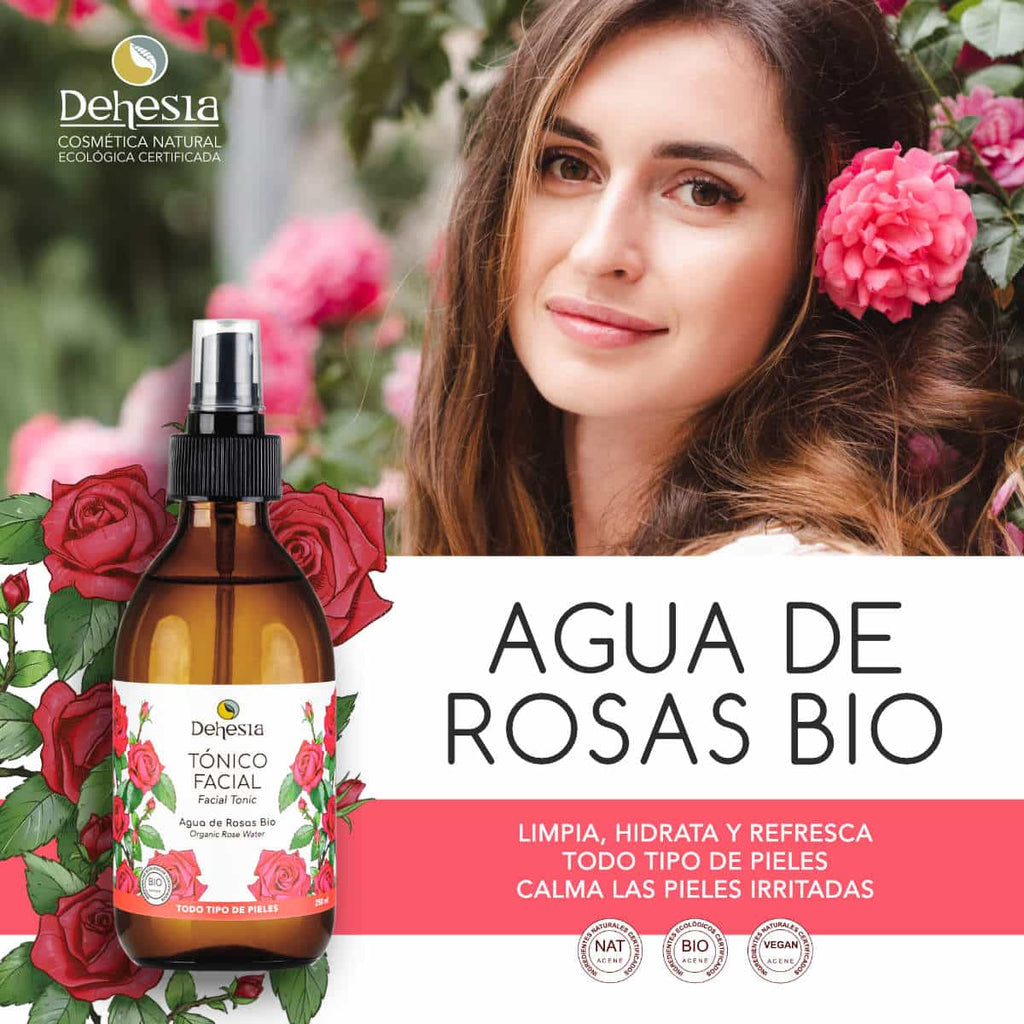 Dehesia Tónico Facial 100% Agua de Rosas BIO 250ml