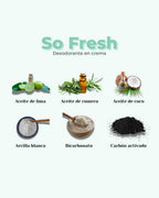 Banbu Desodorante Crema So Fresh 50ml - BANBU - cosmética natural