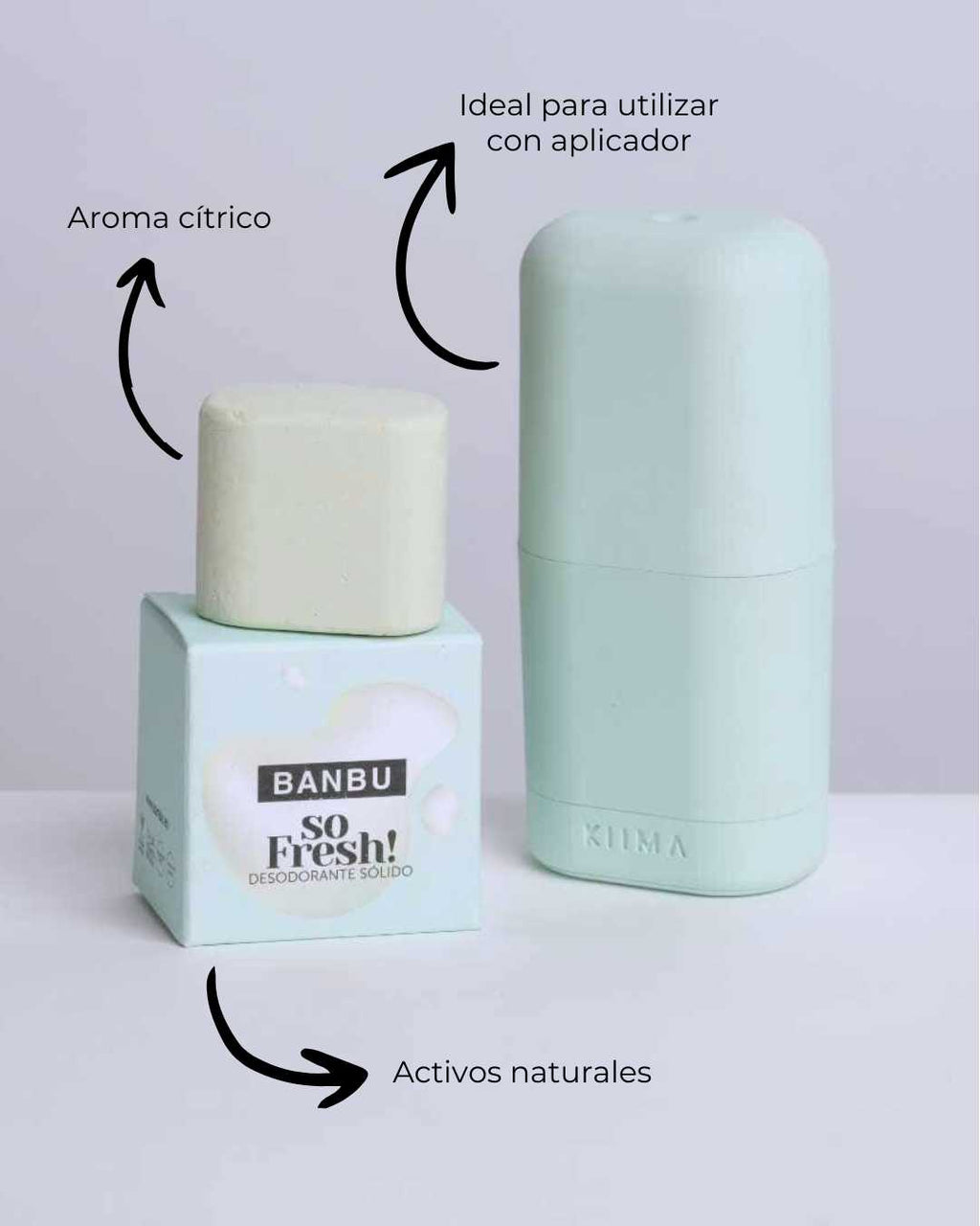 Banbu Desodorante Sólido So Fresh 50g - BANBU - cosmética natural