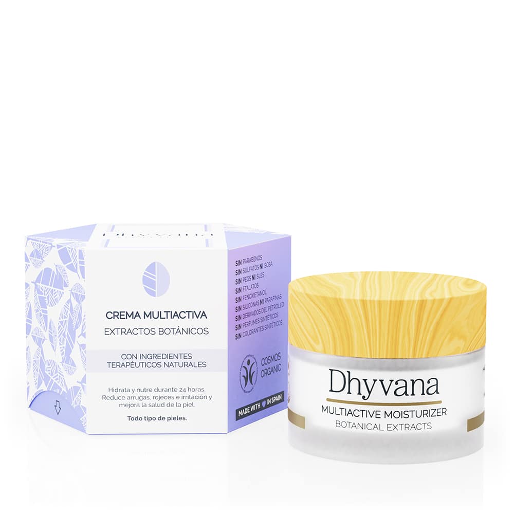 Dhyvana Crema multiactiva con Extractos Botánicos 50ml
