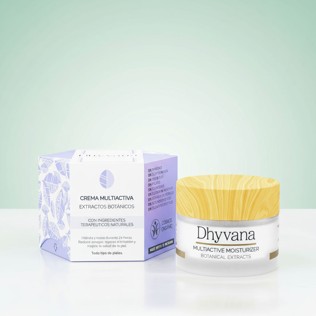 Dhyvana Crema multiactiva con Extractos Botánicos 50ml