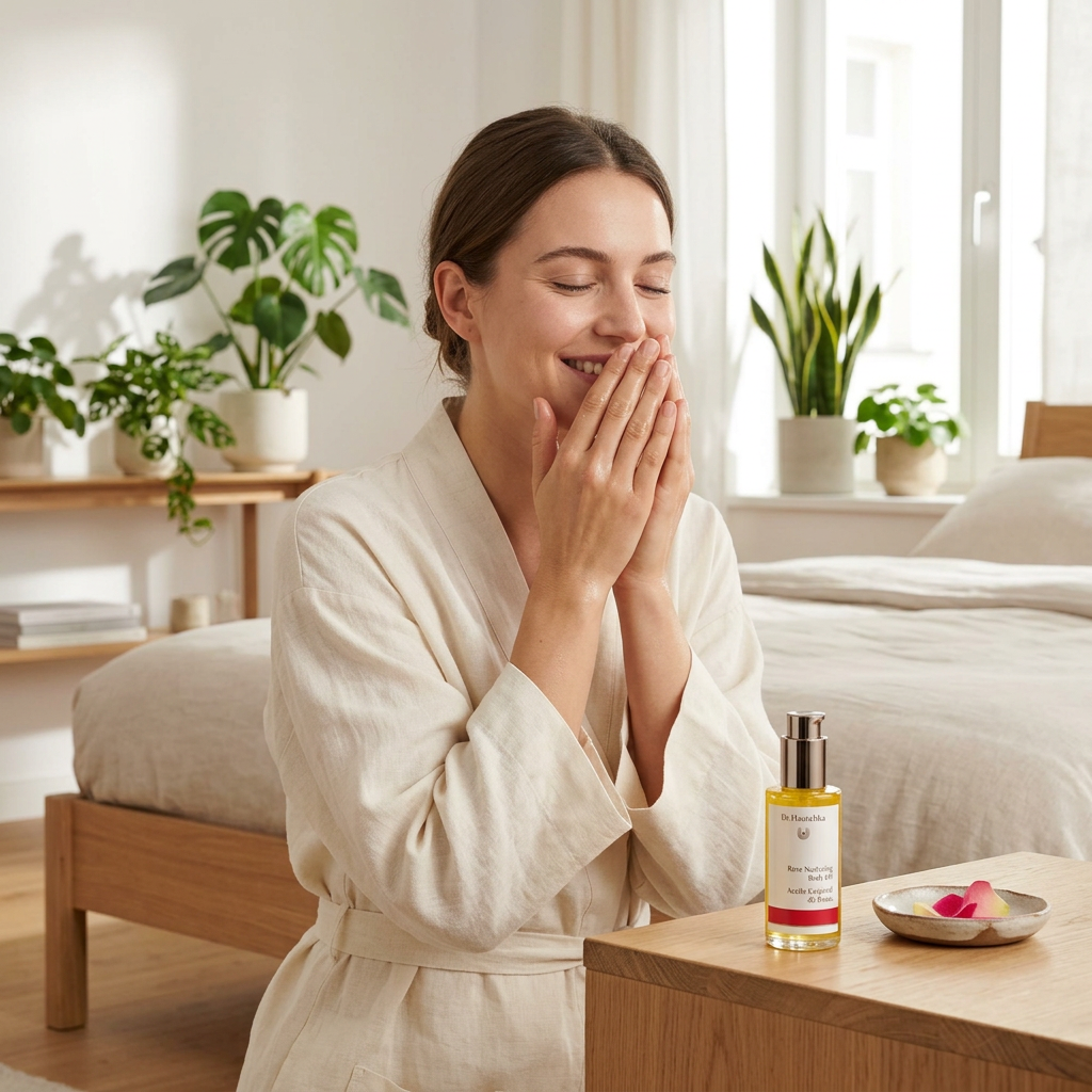 Dr. Hauschka Aceite Corporal de Pétalos de Rosa 75ml - DR. HAUSCHKA - cosmética natural