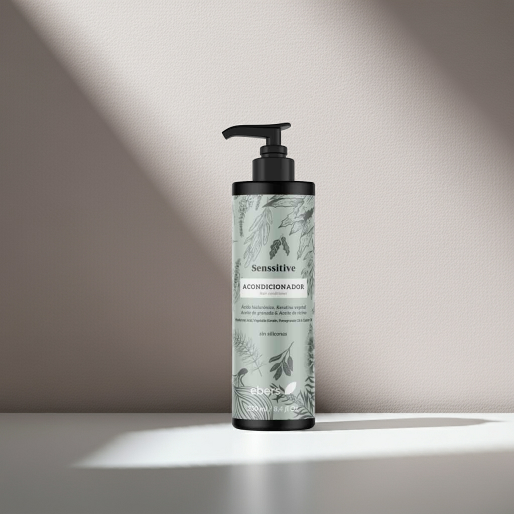 Ebers Acondicionador Capilar Senssitive Sin Siliconas 250ml
