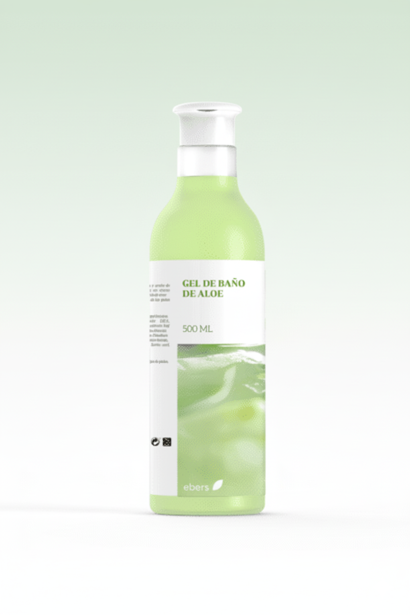 Ebers Gel Baño con Aloe Vera 500 ml