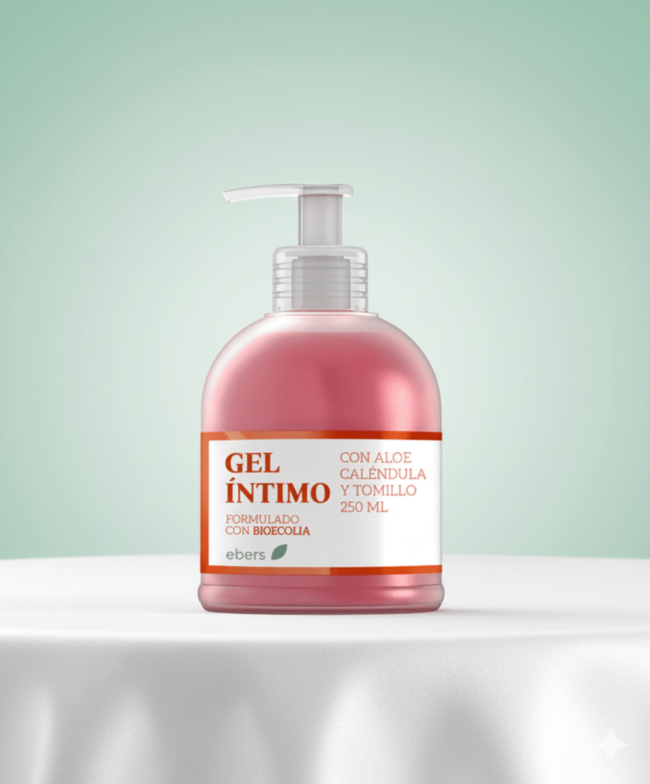Ebers Gel Intimo con Aloe Vera, Caléndula y Tomillo 250ml