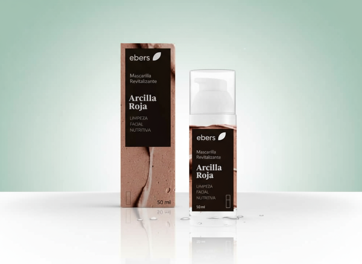 Ebers Mascarilla Revitalizante con Arcilla Roja 50 ml