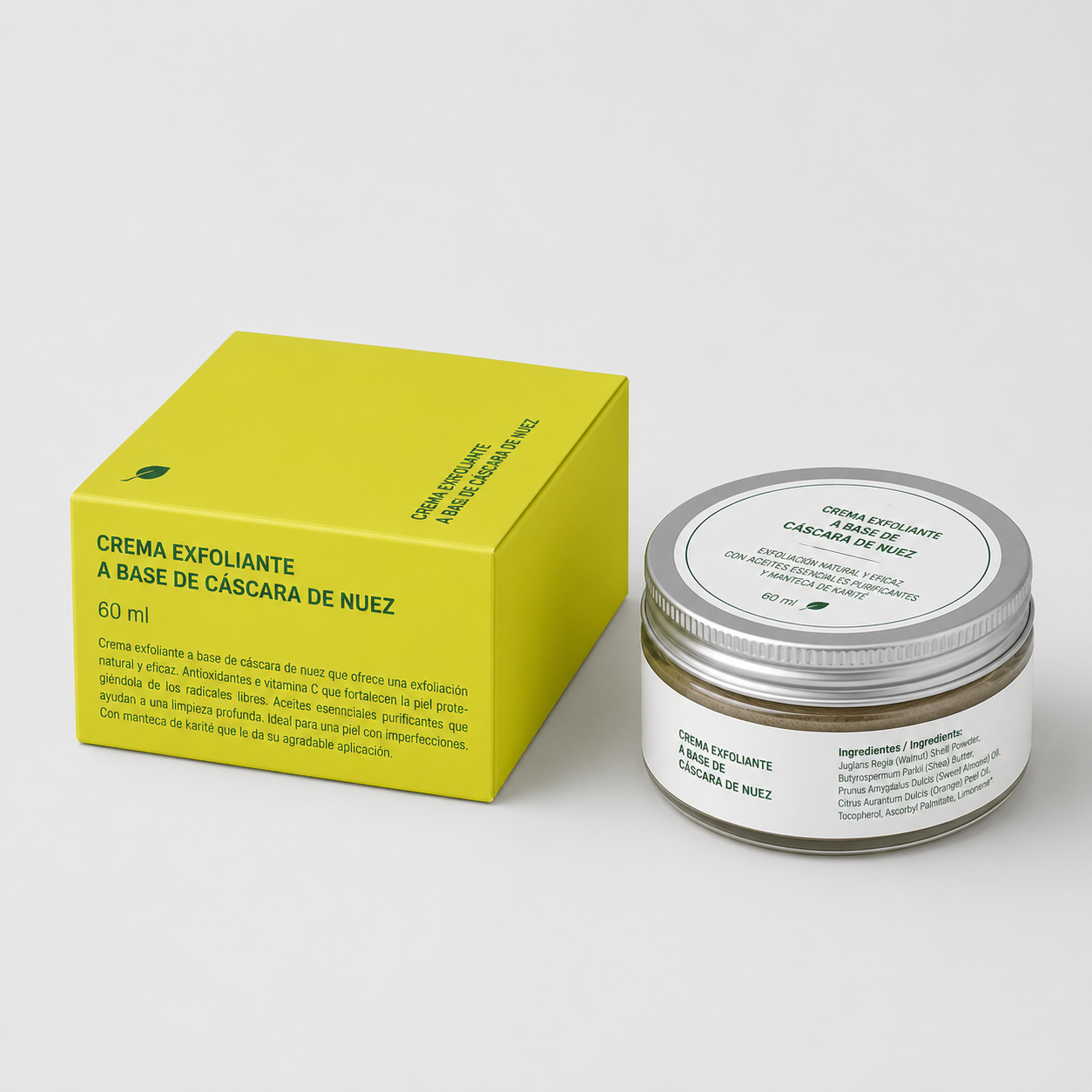 Ebers Crema Exfoliante Facial 80ml - EBERS - cosmética natural