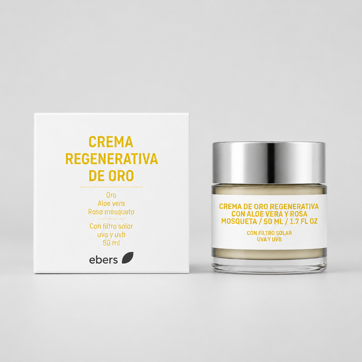 Ebers Crema de Oro Regenerativa FPS15 50ml
