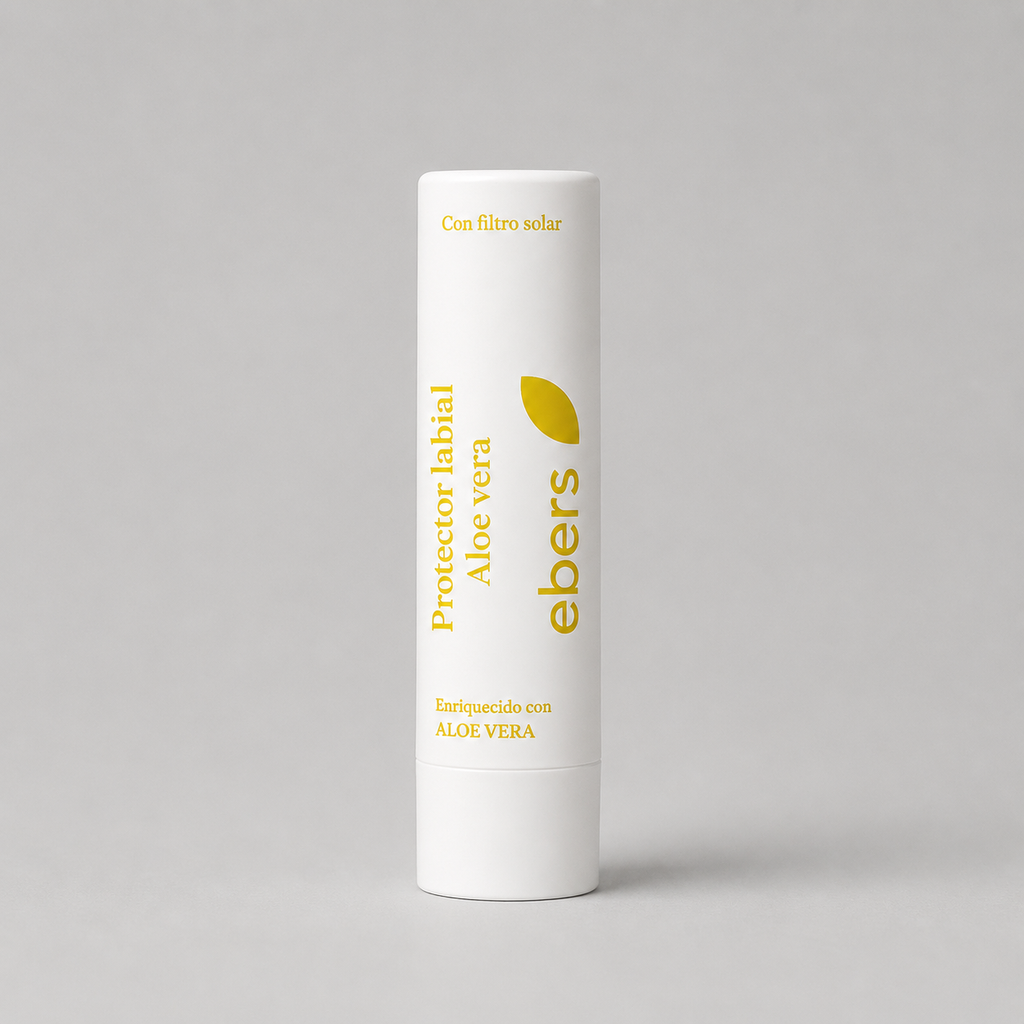 Ebers Protector Labial de Aloe Vera FPS15 - EBERS - cosmética natural