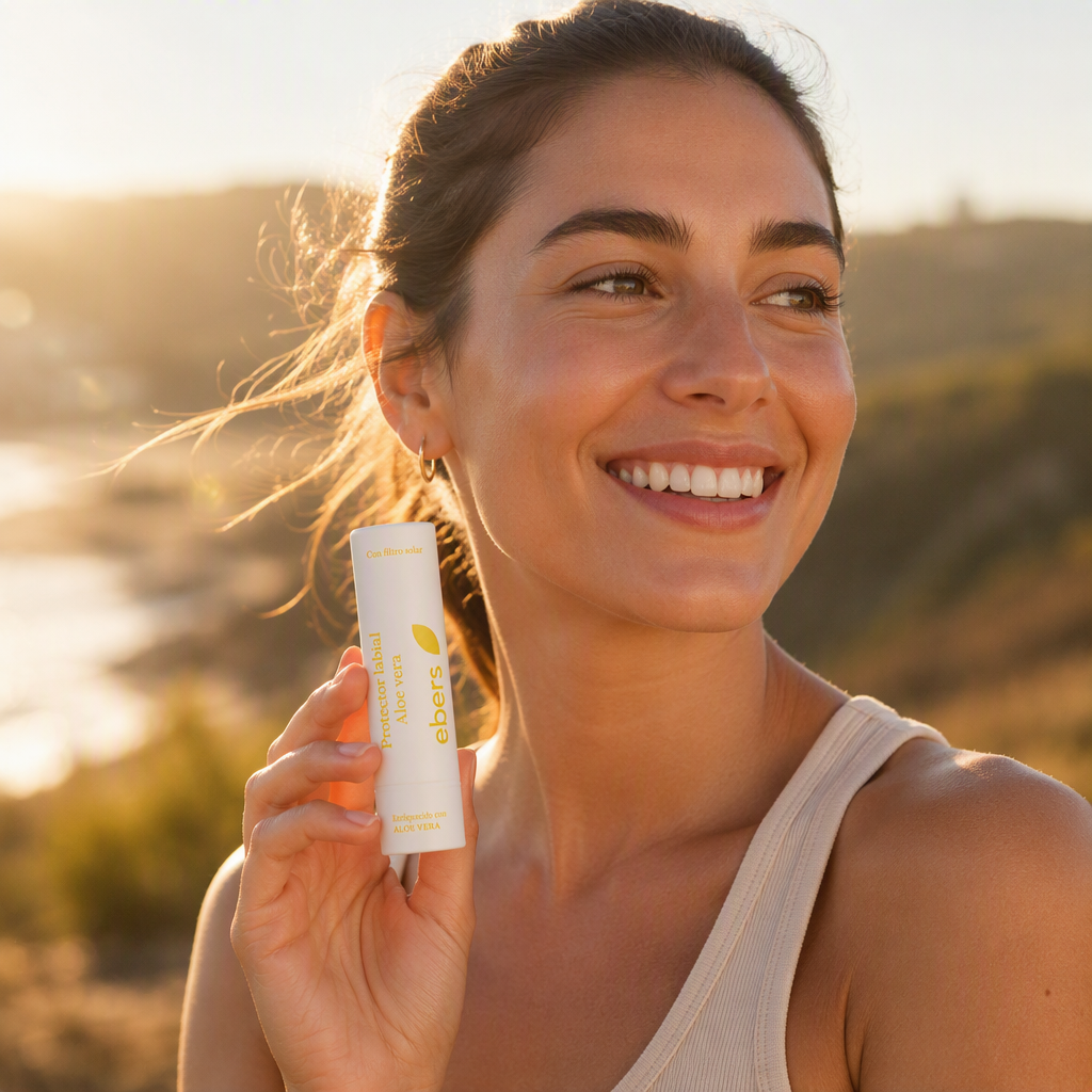 Ebers Protector Labial de Aloe Vera FPS15 - EBERS - cosmética natural