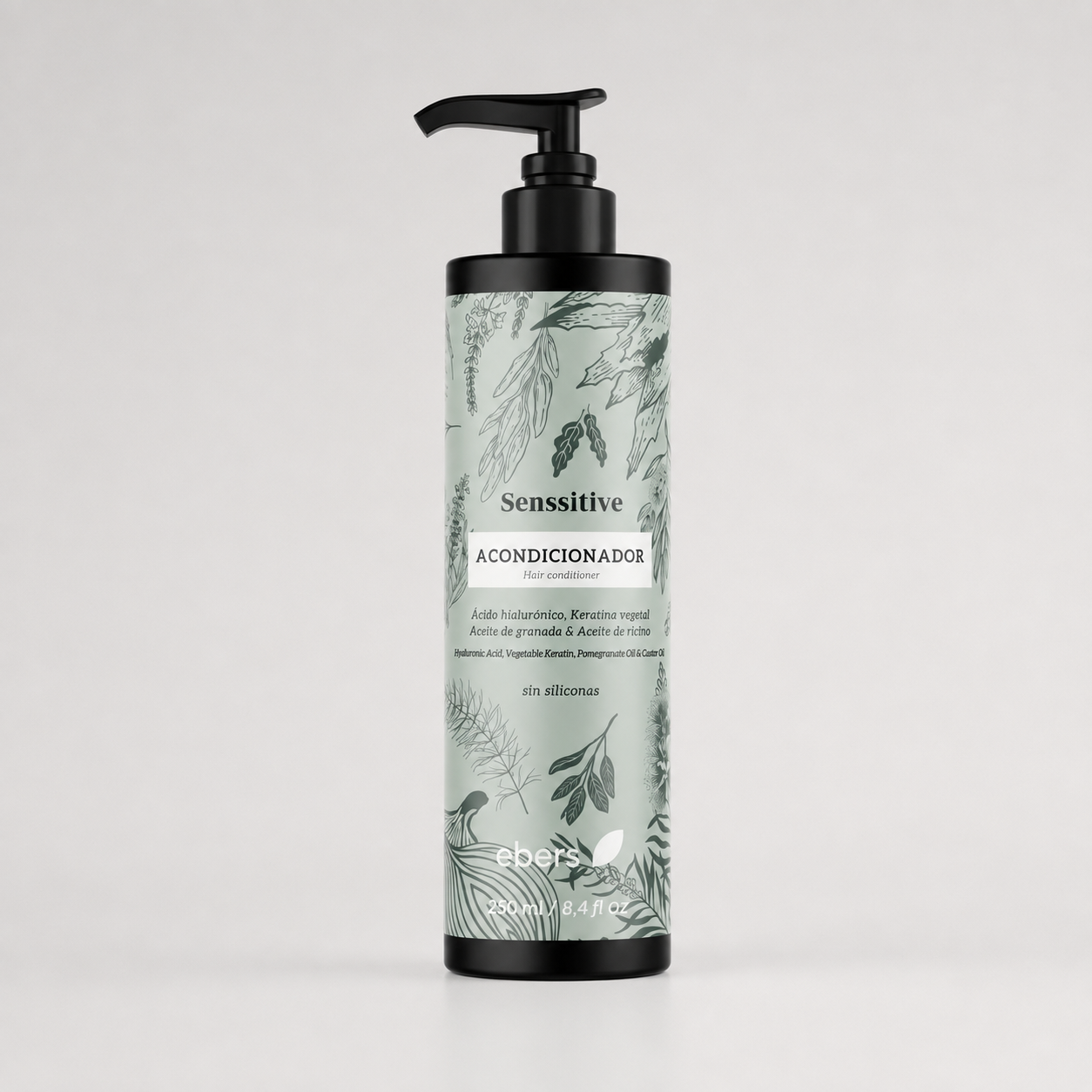 Ebers Acondicionador Capilar Senssitive Sin Siliconas 250ml