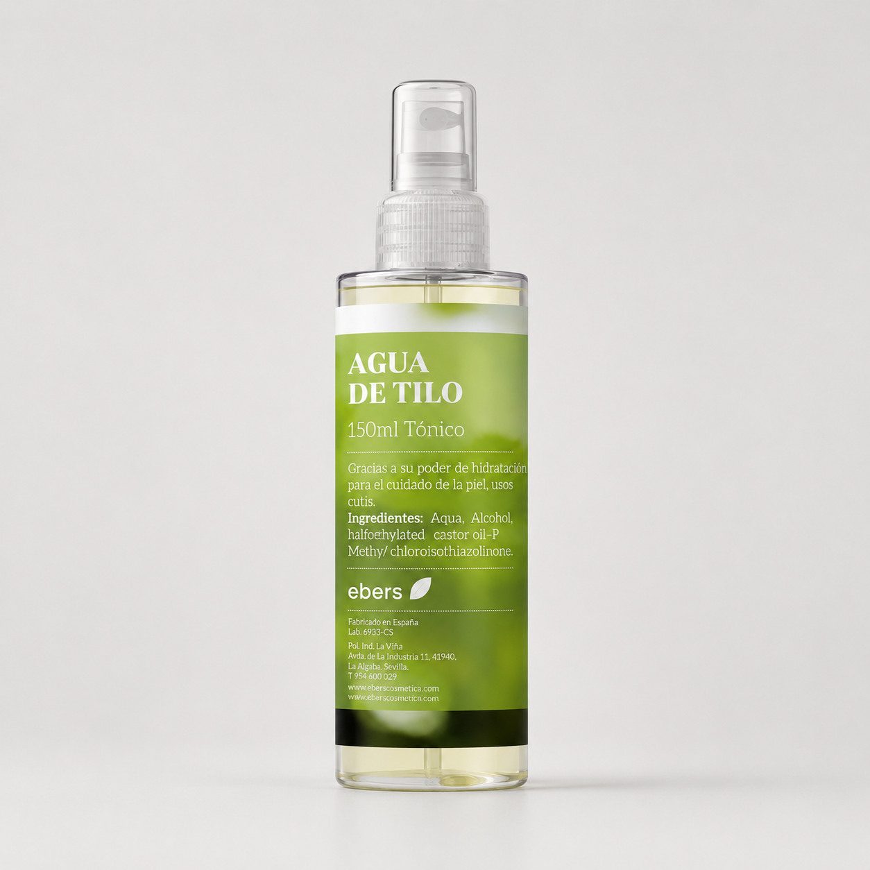 Ebers Agua de Tilo 150ml - EBERS - cosmética natural