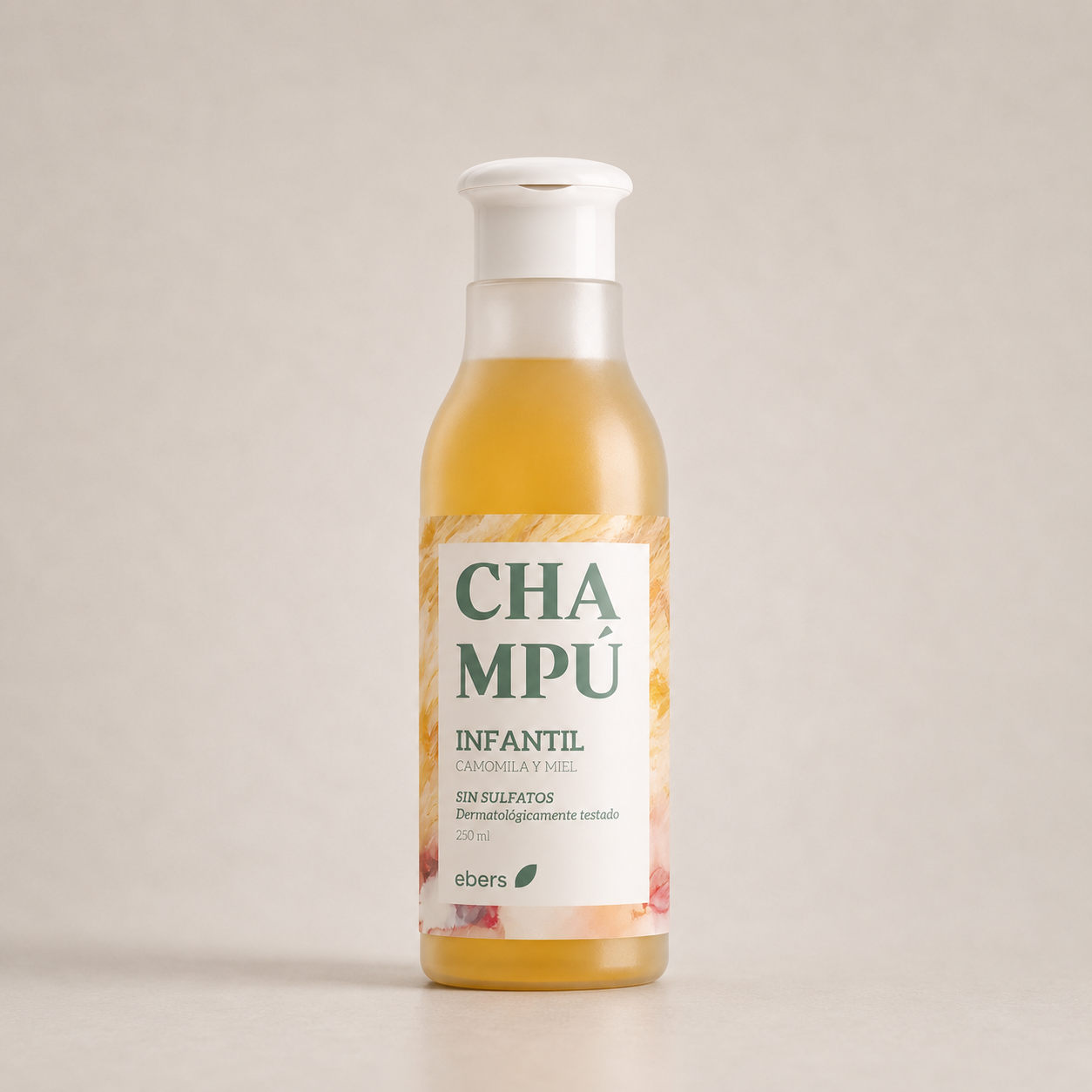 Ebers Champu Infantil Camomila y Miel 250ml - EBERS - cosmética natural