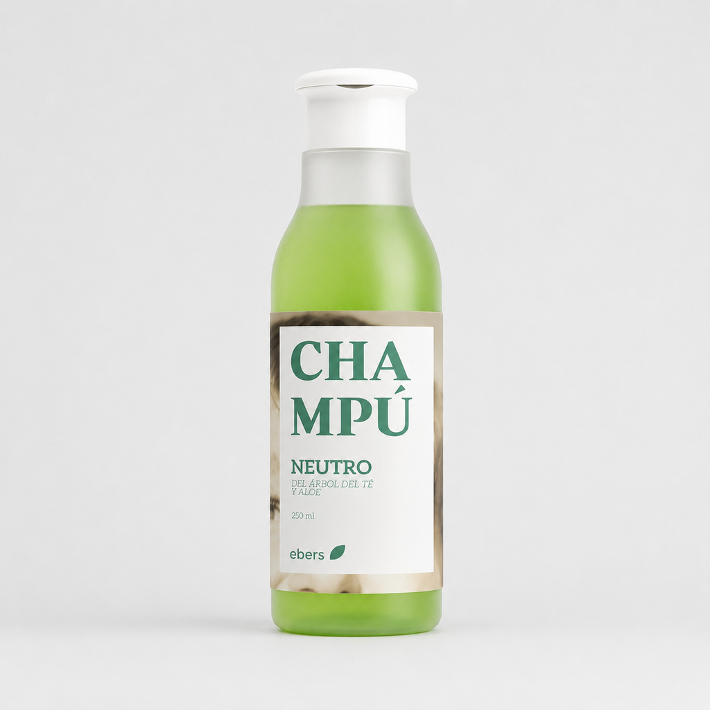 Ebers Champu del Arbol del Te y Aloe Vera 250ml - EBERS - cosmética natural