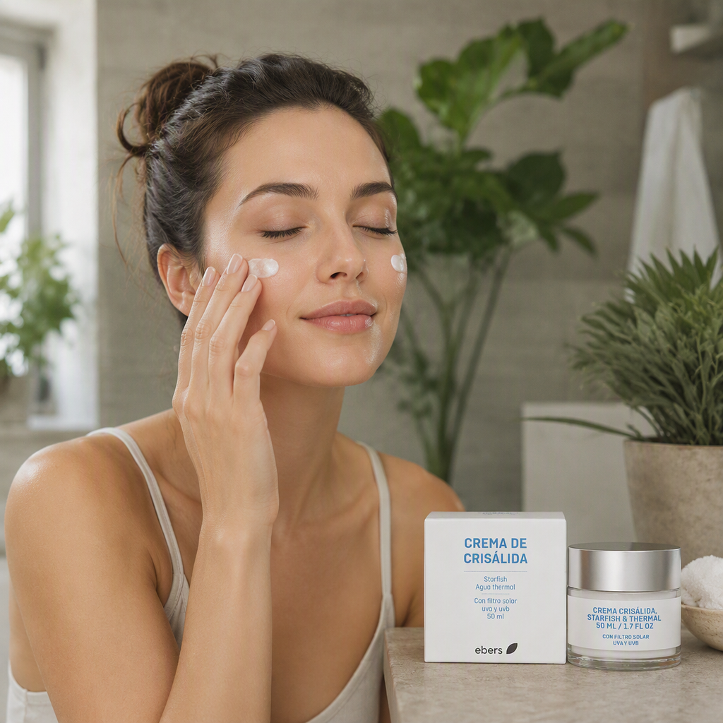 Ebers Crema Crisalida para Pieles Sensibles FPS15 50ml - EBERS - cosmética natural