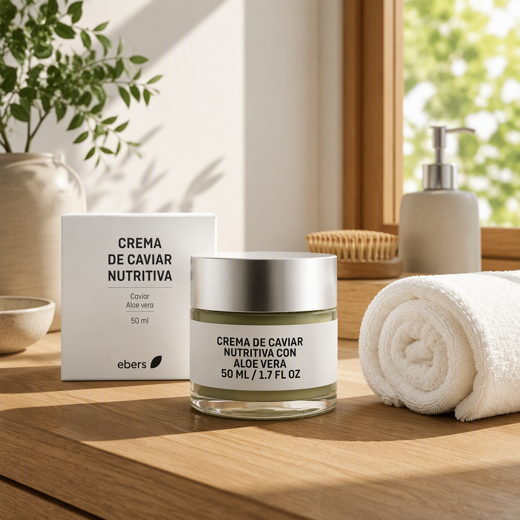 Ebers Crema de Caviar Nutritiva 50ml - EBERS - cosmética natural