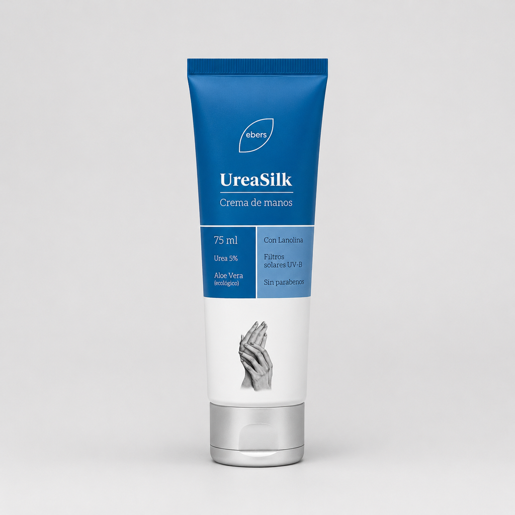 Ebers Crema de Manos Ureasilk 75ml - EBERS - cosmética natural