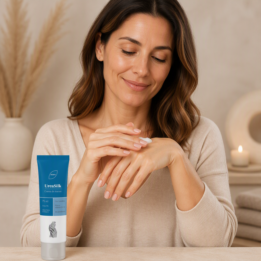 Ebers Crema de Manos Ureasilk 75ml