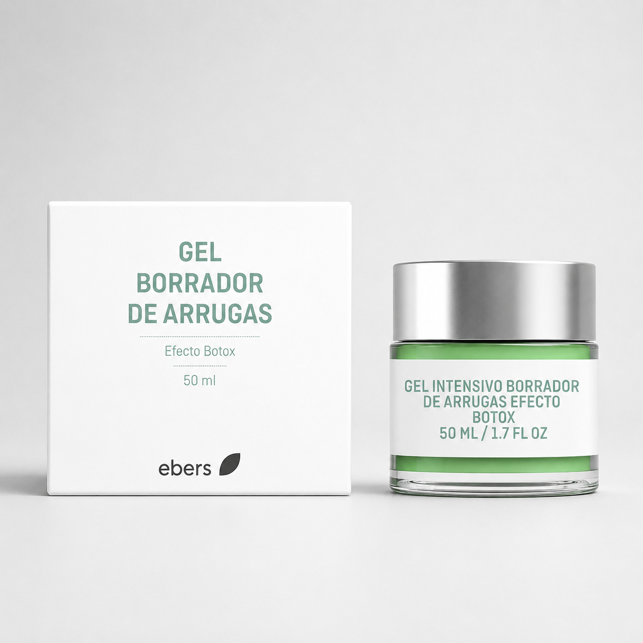 Ebers Gel Intensivo Borrador de Arrugas Efecto Botox 50ml - EBERS - cosmética natural
