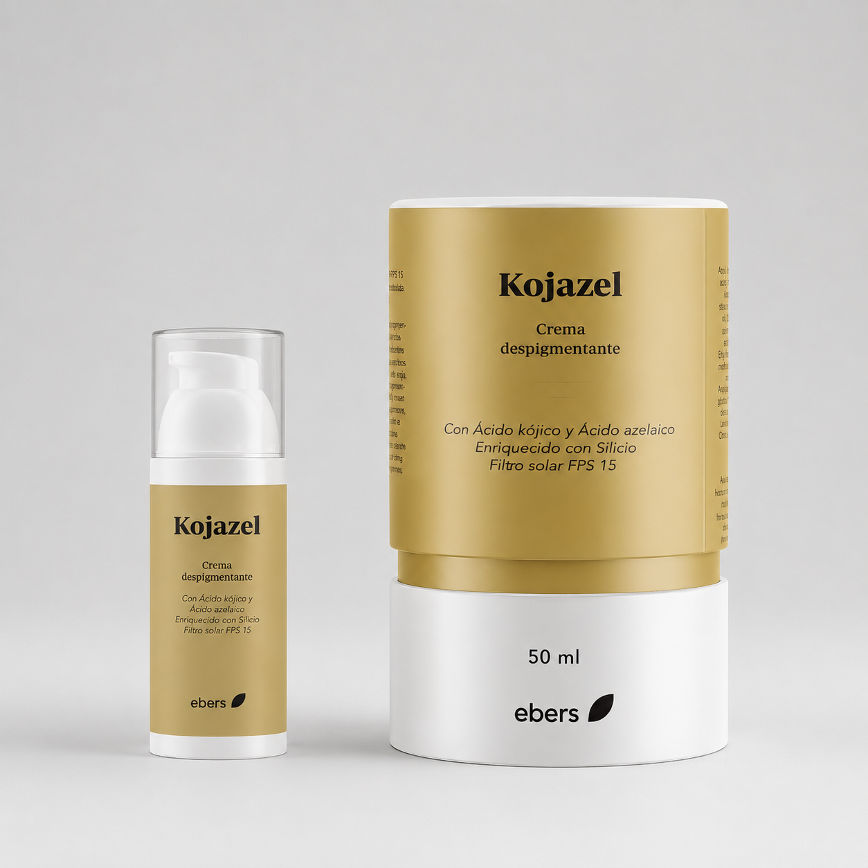 Ebers Kojazel Crema Despigmentante 50ML - EBERS - cosmética natural