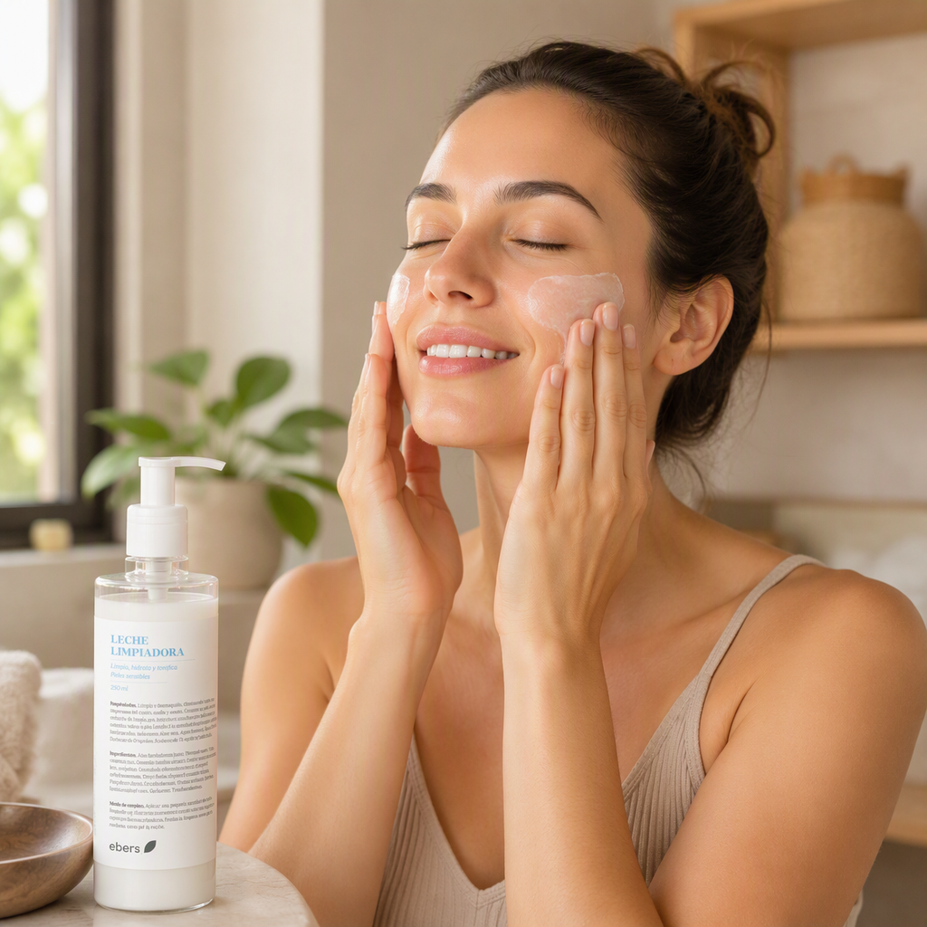 Ebers Leche Limpiadora Hidratante 250ml - EBERS - cosmética natural