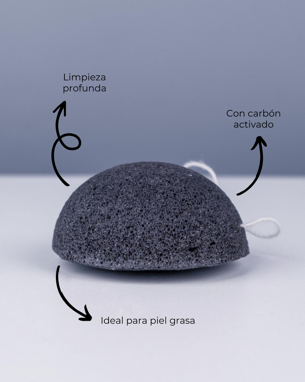 Banbu Esponja Konjac Facial con Carbón - BANBU - cosmética natural