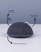 Banbu Esponja Konjac Facial con Carbón - BANBU - cosmética natural