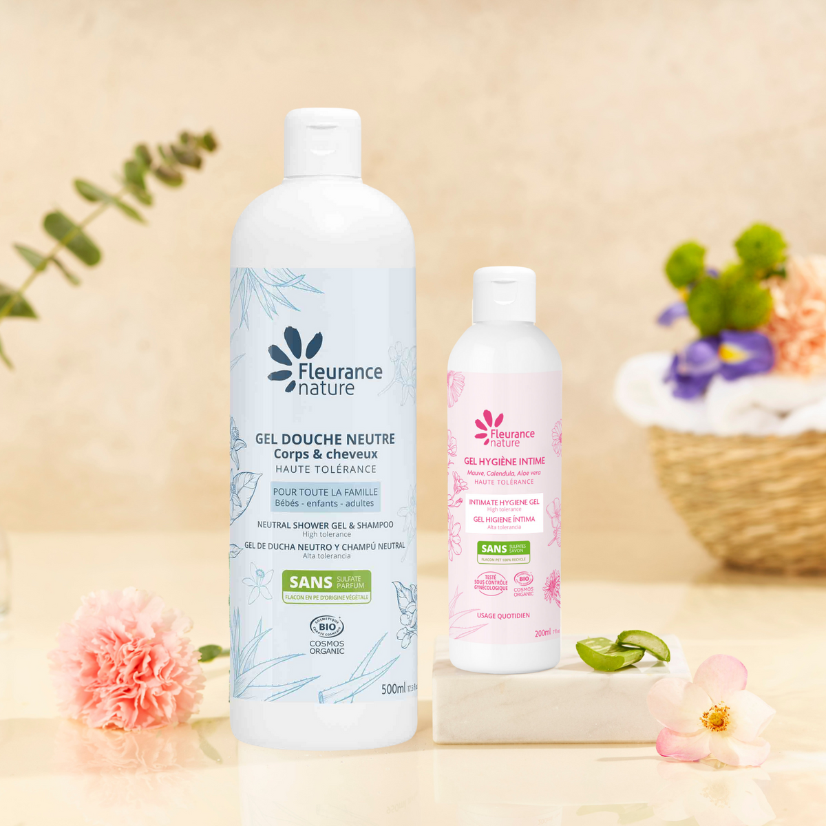 Fleurance Nature Gel de Higiene Íntima Bio 200ml - FLEURANCE NATURE - cosmética natural
