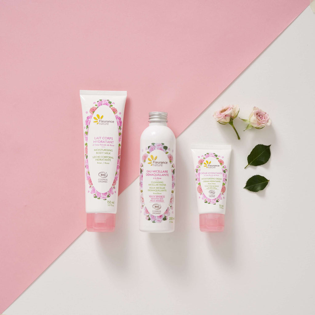 Fleurance Nature Agua Micelar Desmaquillante con Rosa Bio 200ml - FLEURANCE NATURE - cosmética natural